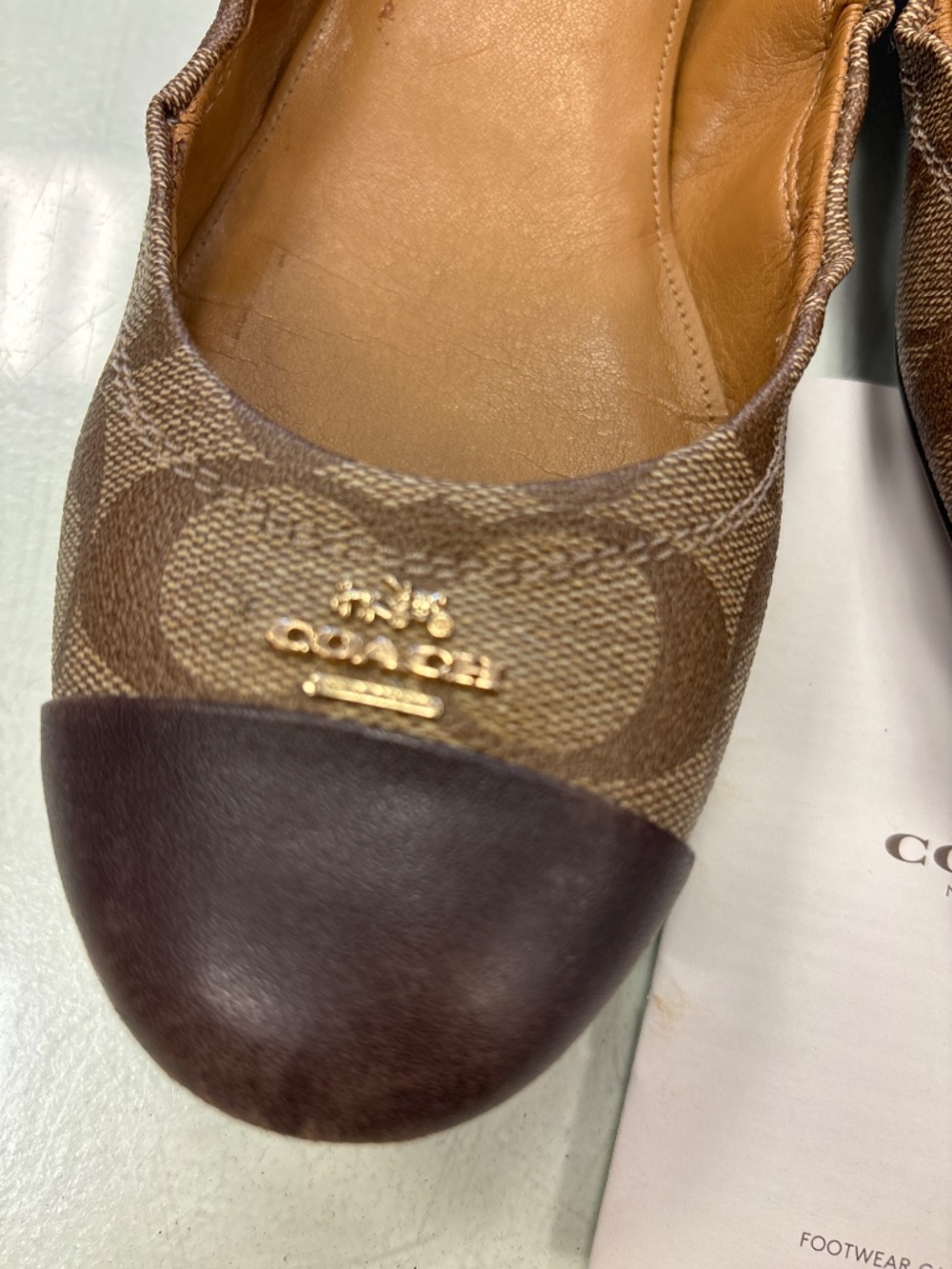 Coach Camilla flats 8 - Picture 6 of 7